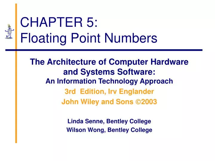chapter 5 floating point numbers