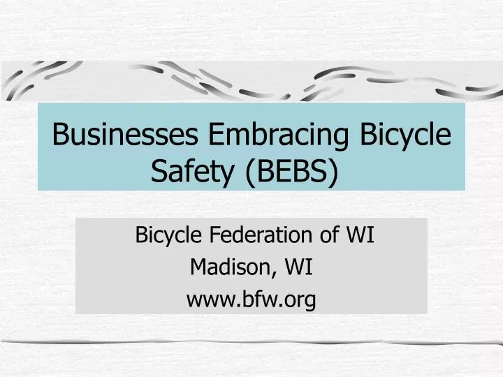 businesses embracing bicycle safety bebs