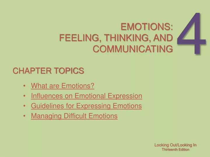 emotions feeling thinking and communicating