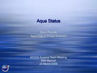 Aqua Status