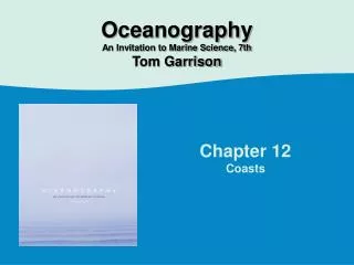 Chapter 12 Coasts