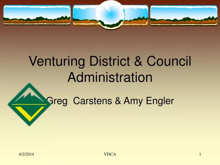 venturing district council administration