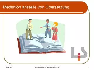 mediation anstelle von bersetzung