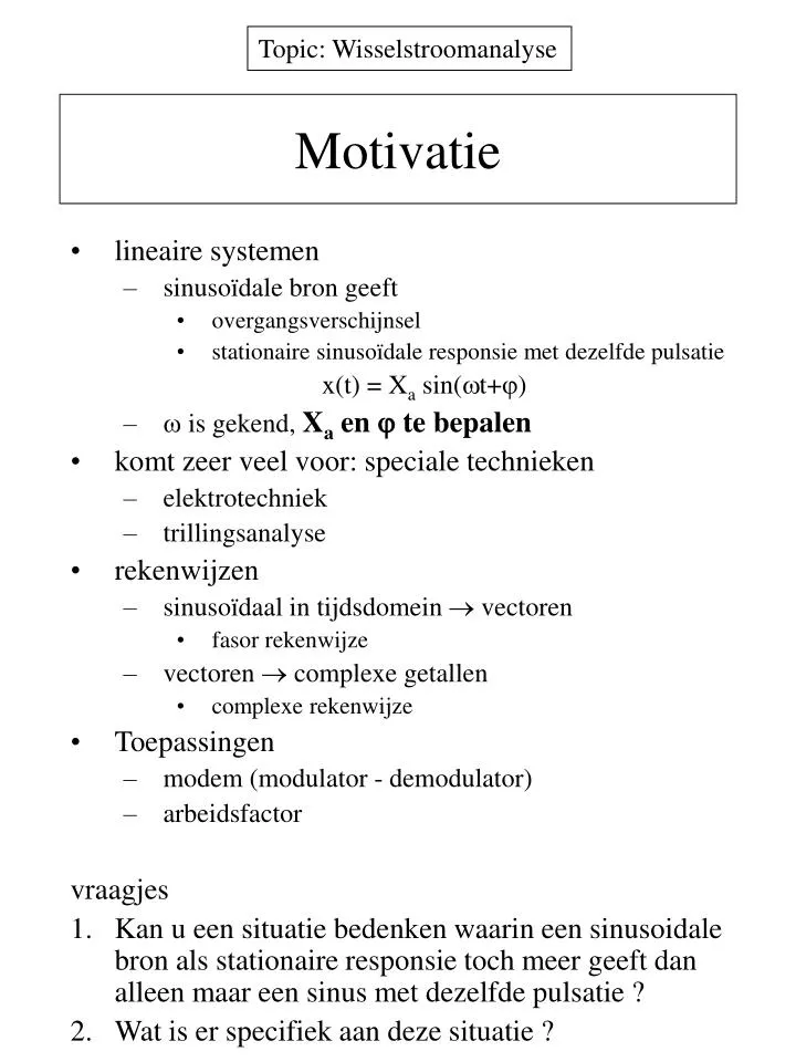 motivatie