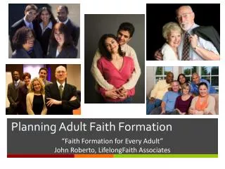Planning Adult Faith Formation