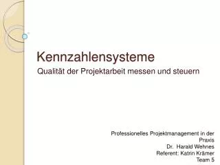 kennzahlensysteme