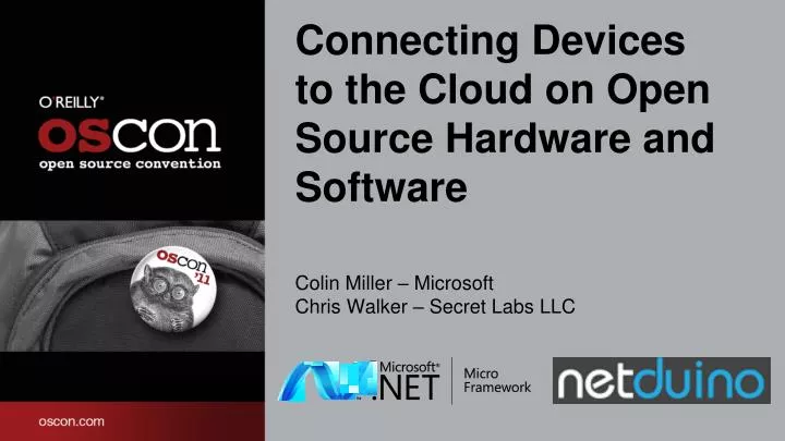 connecting devices to the cloud on open source hardware and software