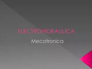 electrohidraulica