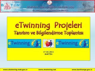 eTwinning Projeleri Tanıtım ve Bilgilendirme Toplantısı