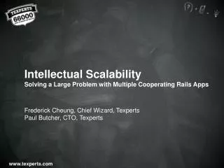 Intellectual Scalability