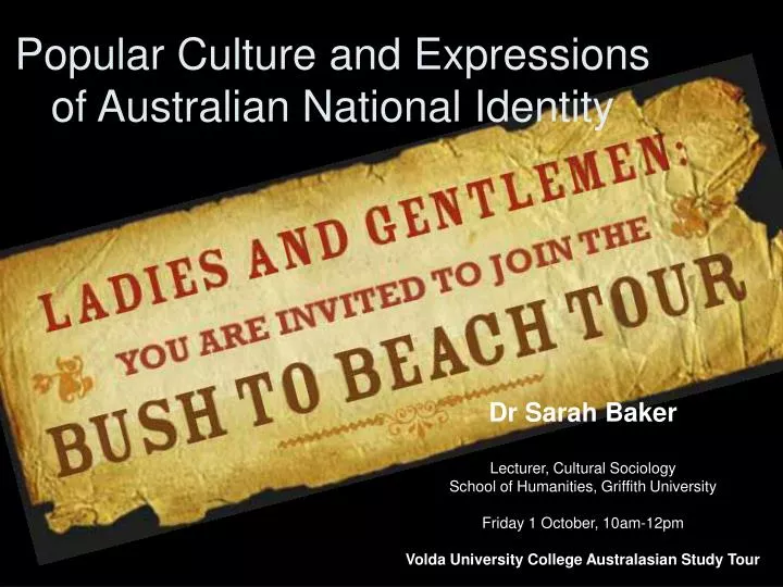 popular culture and expressions of australian national identity