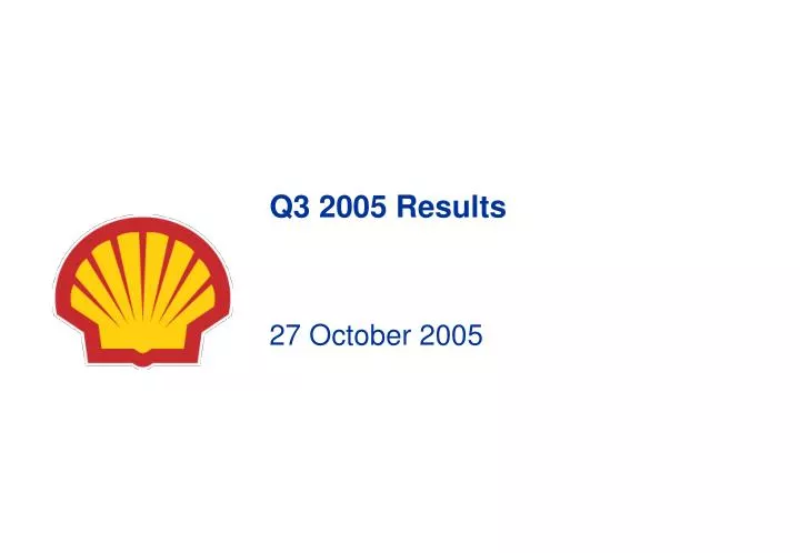 q3 2005 results