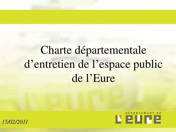 charte d partementale d entretien de l espace public de l eure