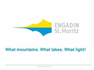 What mountains . What lakes . What light !