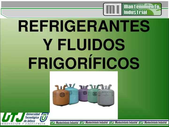refrigerantes y fluidos frigor ficos