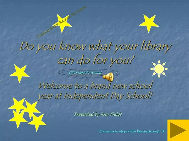 do you know what your library can do for you
