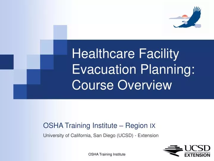 healthcare facility evacuation planning course overview