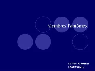 membres fant mes