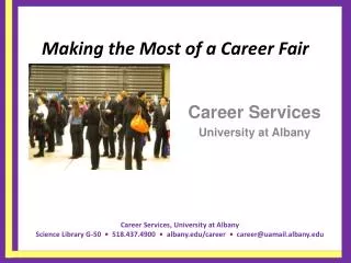 Making the Most of a Career Fair