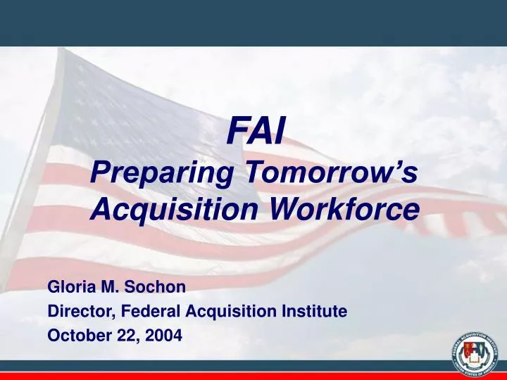 fai preparing tomorrow s acquisition workforce