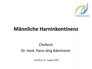 m nnliche harninkontinenz