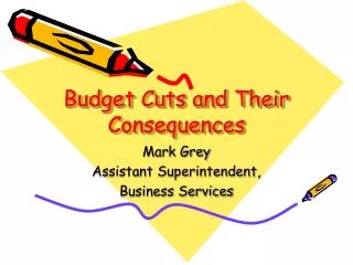 Budget Cuts and Their Consequences