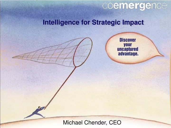 intelligence for strategic impact
