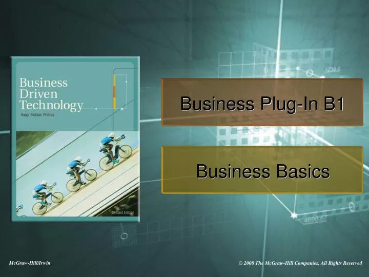 business plug in b1