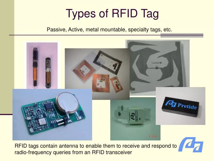 types of rfid tag