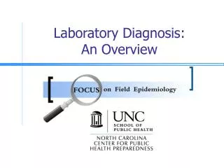 Laboratory Diagnosis: An Overview
