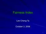 Fairness Index - slide 1