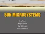 SUN MICROSYSTEMS