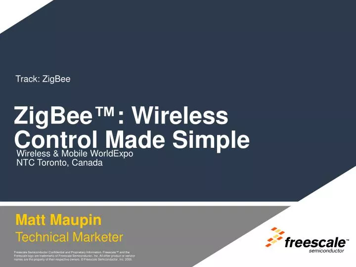 zigbee wireless control made simple