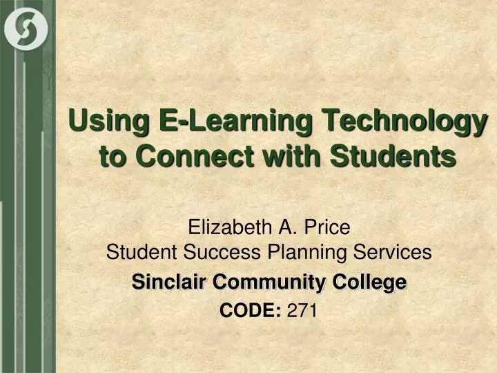 using e learning technology to connect with students