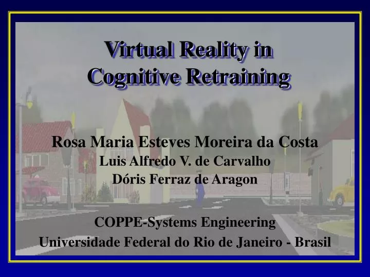 virtual reality in cognitive retraining
