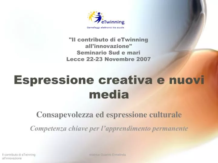 espressione creativa e nuovi media