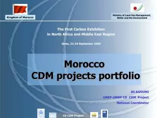 The First Carbon Exhibition in North Africa and Middle East Region Jerba, 22-24 September 2004