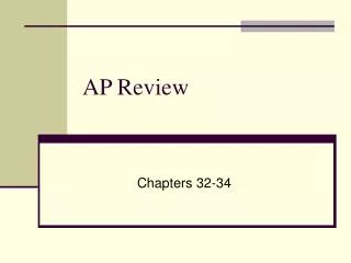 AP Review