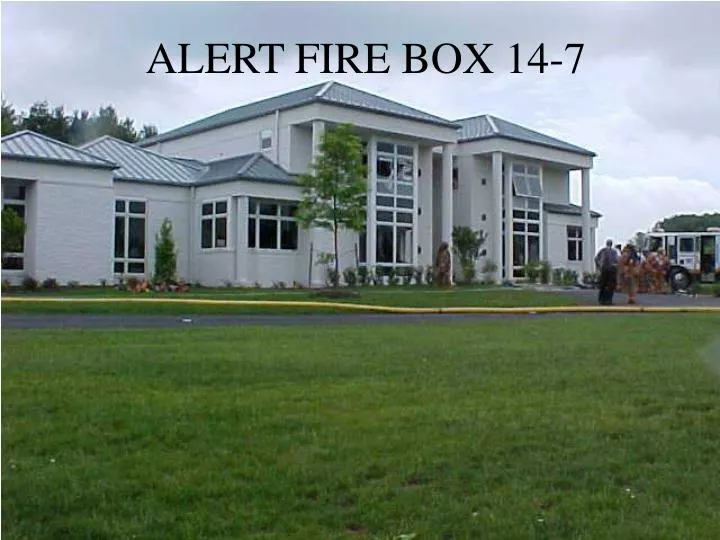 alert fire box 14 7