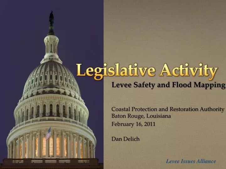 legislative activity