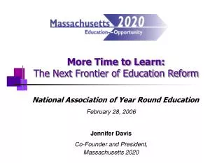 More Time to Learn: The Next Frontier of Education Reform