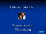 PPT - PRECONCEPTION COUNSELING PowerPoint Presentation, Free Download ...