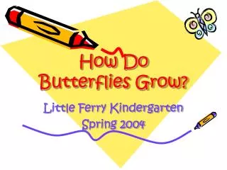 How Do Butterflies Grow?