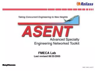 FMECA Lab Last revised 08/25/2005