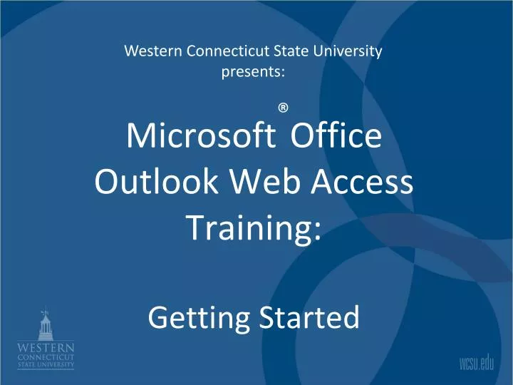 microsoft office outlook web access training getting started