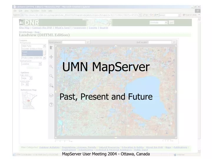 umn mapserver