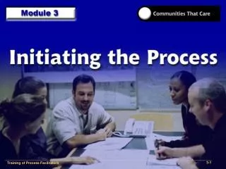 Training of Process Facilitators