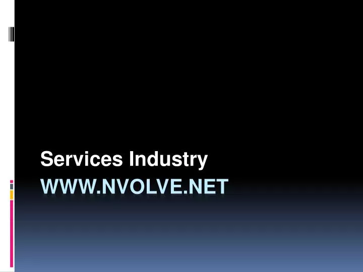 services industry