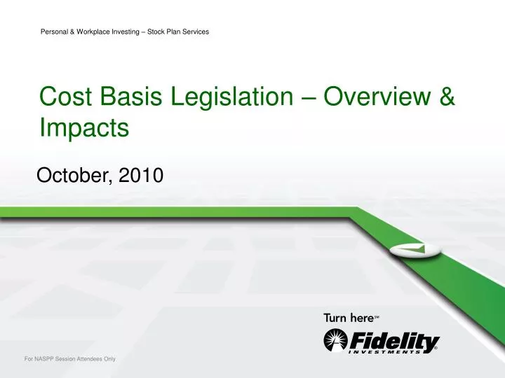 cost basis legislation overview impacts