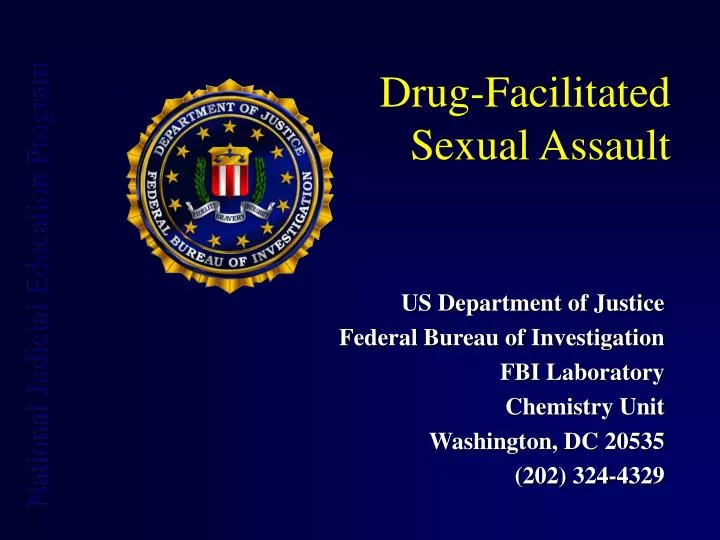 drug facilitated sexual assault